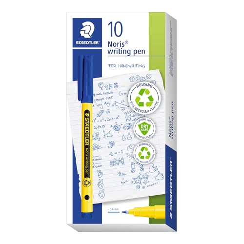 Staedtler - Noris writing pen 307 - Lot de 10 feutres... - Bricolage & Outils en promo à 5.50€