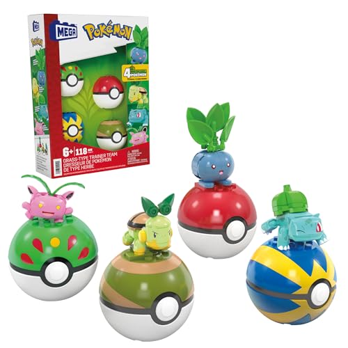 MEGA Pokémon Actionfigur-Bauspielzeug, Pflanze-Typ... - Toys & Games Amazon Germany à 24.24€
