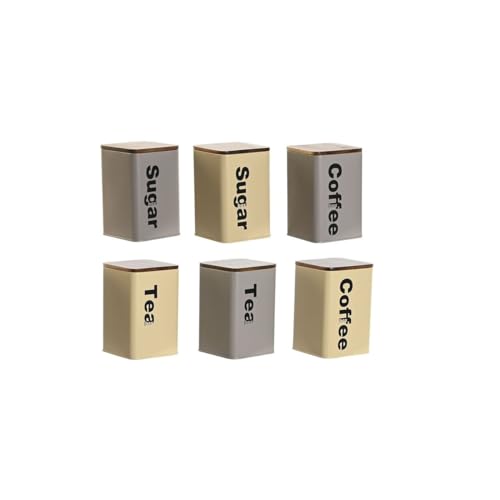 Home ESPRIT Bote Beige Gris Marrón Oscuro Metal Bambú 10 x... - Amazon Espagne à 15.50€
