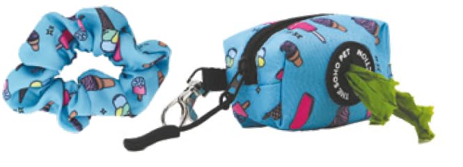 Ancol Dog Poop Bag and Scrunchie Ice Cream Patterned... - Pet Supplies Amazon UK à 4.26€
