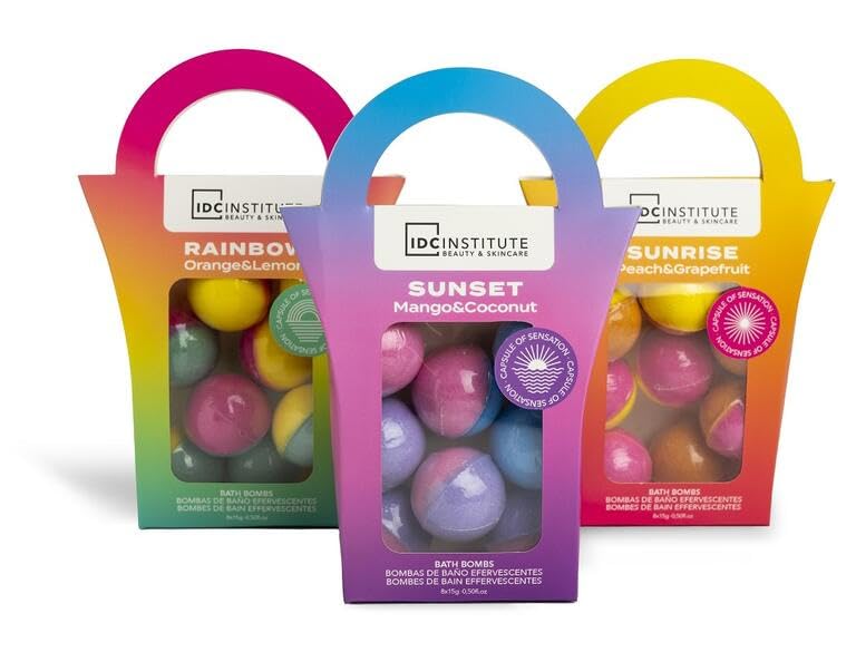 Idc Institute Cocktail Bath Bombs Bag 8 X15G - Vente Flash Amazon -71%