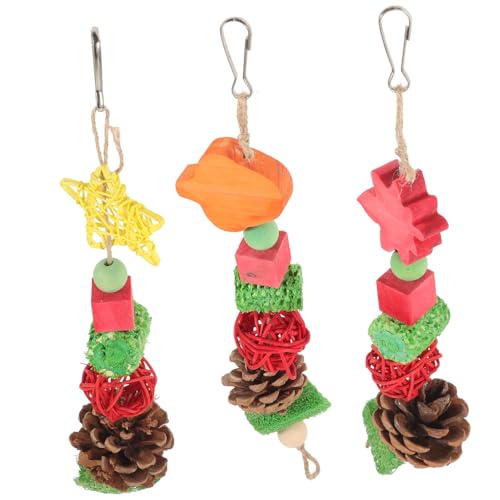 Beaupretty 3pièces Jouets à Mordre pour Perroquets Jouets à... - Jouets & Jeux Amazon France à 10.79€