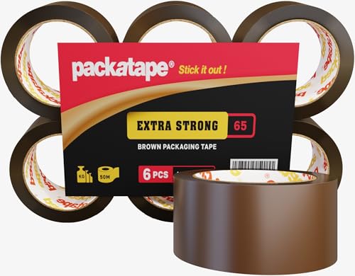 Packatape Extra Strong Parcel Tape Packing Tape 6 Rolls... - Maison & Cuisine Amazon Royaume-Uni à 10.00€