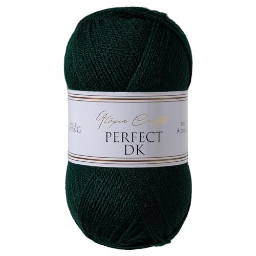 Utopia Crafts DK Double Knitting Yarn 100g (Dark Teal) - Maison & Cuisine Amazon Allemagne à 3.30€