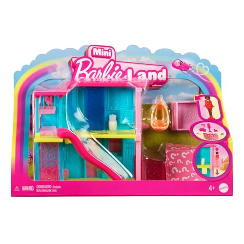 Barbie Mini BarbieLand Doll House Sets, Mini Dreamhouse... - Toys & Games Amazon UK à 4.00€