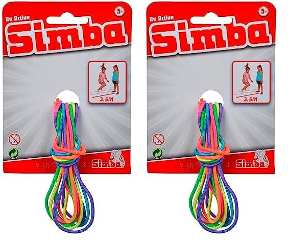 Simba 107302096 - Gummi Twist, Hüpfgummi, Regenbogenfarben... - Maison & Cuisine Amazon Allemagne à 3.78€