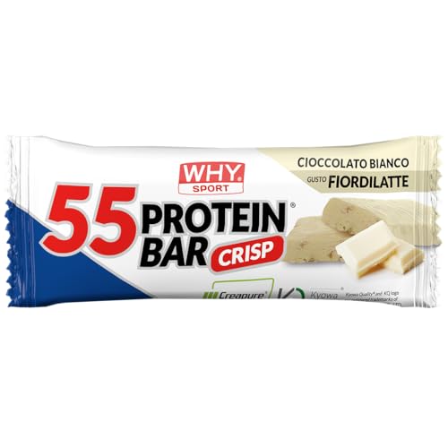 WHY SPORT 55 PROTEIN BAR - Barretta Proteica con Vitamina... - Sports & Fitness Amazon Italie à 2.80€