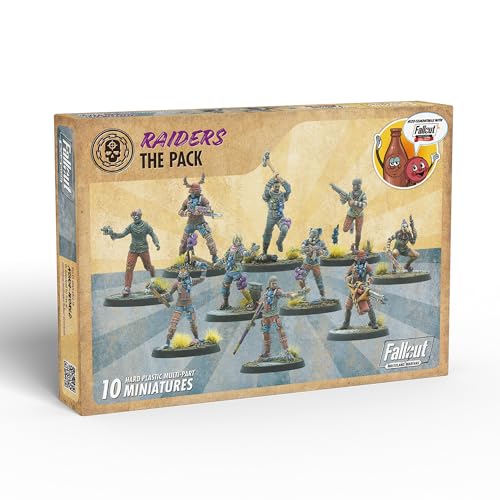 Modiphius, Fallout: Miniatures - Raiders: The Pack - Amazon Royaume-Uni à 16.10€