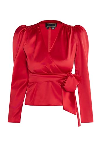 caneva Blusa Cruzada, Rojo, XS para Mujer - Amazon Espagne à 40.18€
