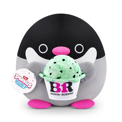 Snackles, Series 2, Penguin (Baskin Robbin), Plush Toy... - Jouets & Jeux en promo à 5.00€
