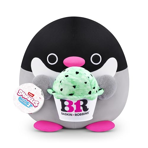 Snackles, série 2, Penguin (Baskin Robbin), Peluche 20 cm... - Jouets & Jeux Amazon France à 8.96€