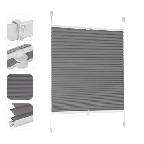 Sekey Plissee ohne Bohren Verdunkelung, Fenster Plissee... - Home & Kitchen Amazon Germany à 11.07€