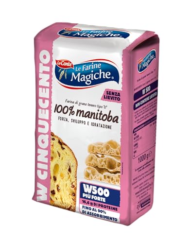 Le Farine Magiche - Farina Manitoba 100% Tipo 0, Forza per... - Épicerie Amazon Italie à 2.49€