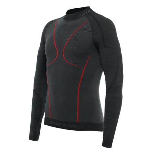 DAINESE,Thermo LS Maglia Tecnica Sci Uomo,Black/Red,XS/S - Amazon Italy à 41.29€