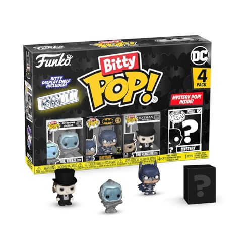 Funko Bitty Pop! Batman 85th - Freeze 4PK et Une... en promo à 13,98€ (-36%) sur Amazon FR