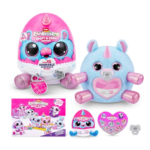 Rainbocorns Adpot-A-Corn, Hippo, Peluche (23.5 cm) - Jouets & Jeux Amazon France à 9.98€