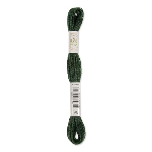DMC Eco Vita 100% Organic Wool Crewel Thread -16m/17.5 yd - Loisirs Créatifs Amazon Royaume-Uni à 1.75€