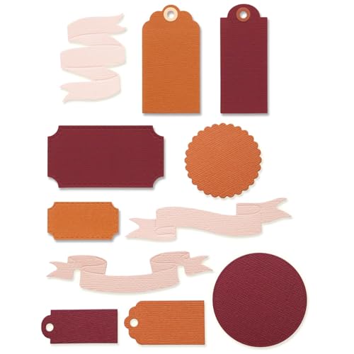 Sizzix Thinlits Die Set-Vintage Tags & Banners, One Size - Home & Kitchen Amazon UK à 11.00€