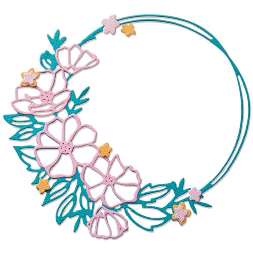 Sizzix Thinlits Die Set-Floral Round, Silver, One Size - Home & Kitchen Amazon UK à 8.50€