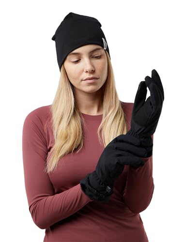 Jack Wolfskin Guantes de mujer Highloft, negro, L, Negro, L - Deal du jour à 8.31€