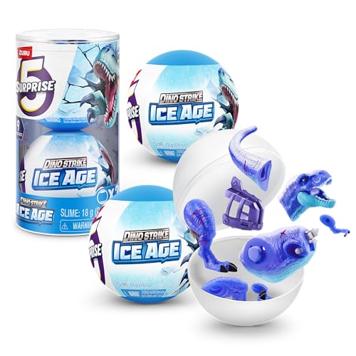 5 Surprise Dino Strike Ice Age di ZURU UNbox Surprise... - Bon plan à 4.82€