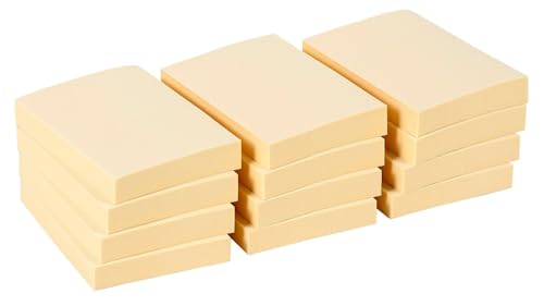 Nictos Amarillos Pastel Amarillo Adhesivo Notas 38 x 51 mm... - Fournitures Bureau en promo à 8.16€
