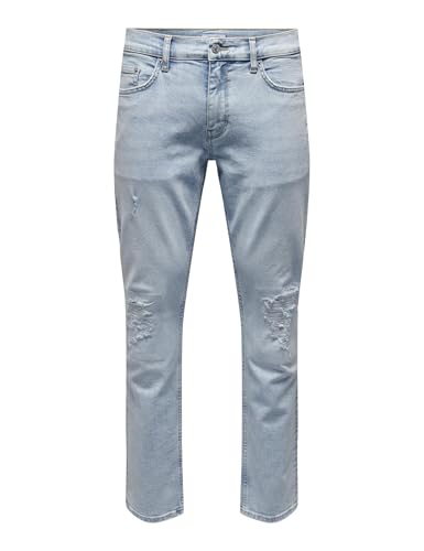 ONLY & SONS Vaqueros para Hombre, Mezclilla De Color Azul... - Mode & Vêtements Amazon Espagne à 11.13€