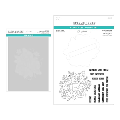 Spellbinders Wendy Vecchi Lot de pochoirs et SDS de la... - Garden & Outdoor Amazon France à 23.07€