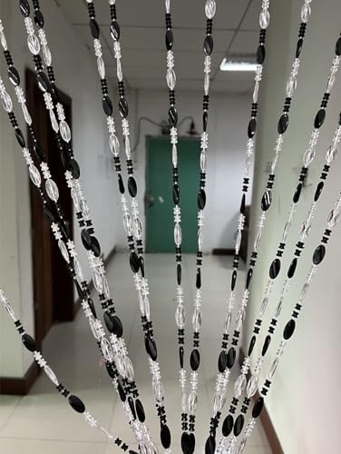 ZiDeTang Rideau de Porte avec Perles en Acrylique - Rideau... - Maison & Cuisine Amazon France à 15.38€