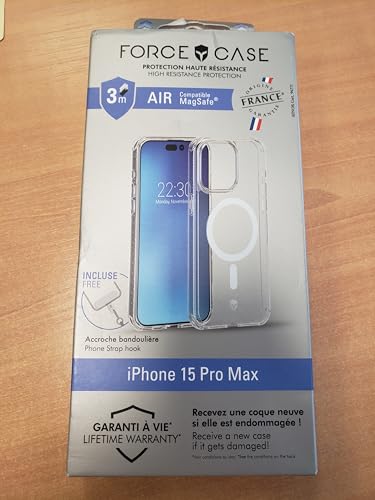 Cover rinforzata per iPhone 15 Pro Max AIR Origine Francia... en promo sur Amazon
