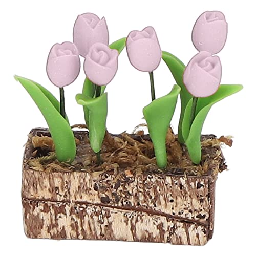 BROLEO Fleur de Tulipes de Maison de Poupée, Fleur de... - Jouets & Jeux Amazon France à 1.72€