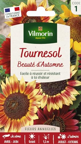 VILMORIN Tournesol beauté d'Automne Vilmorin série 1 en promo à 2,79€ (-33%) sur Amazon FR