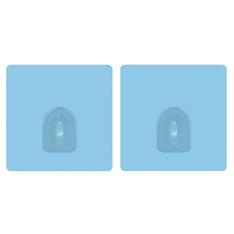 MSV Lot de 2 Crochets adhésifs muraux repositionnables Bleu... en promo à 3,90€ (-56%) sur Amazon FR