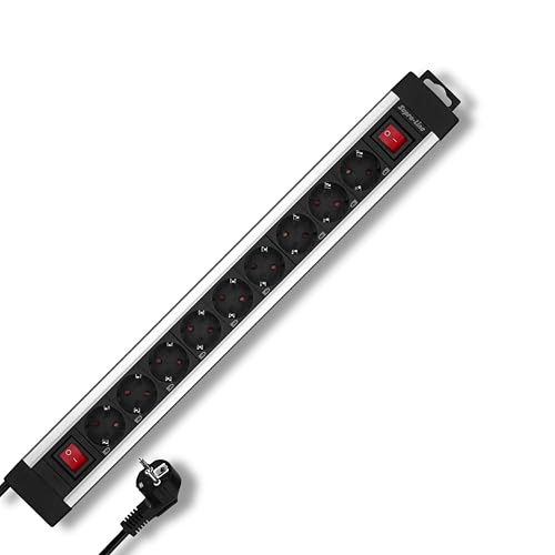 REV SupraLine Multiprise 9 Prises avec 2 interrupteurs... - Deal du jour à 19.86€