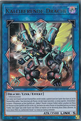 GFP2-DE006 - Kalliberende-Drache - Ultra Rare - 1. Auflage... - Jeux Vidéo & Consoles en promo à 1.00€