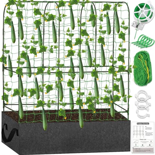 Enrejado de Pepino de jardín para Plantas trepadoras al... - Beauté & Parfums Amazon Espagne à 14.47€