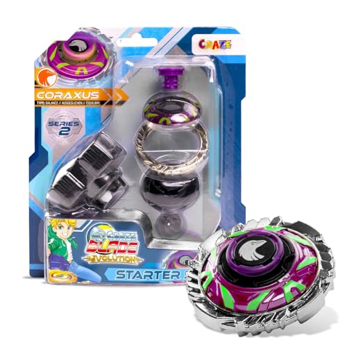 CRAZE Blade Kampfkreisel - Starter Set Evolution Coraxus... - DIY & Tools Amazon Germany à 9.99€
