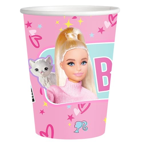 BeenSmile, VASOS BARBIE, Vasos para Niños - Decoración... - Jouets & Jeux Amazon Espagne à 2.39€
