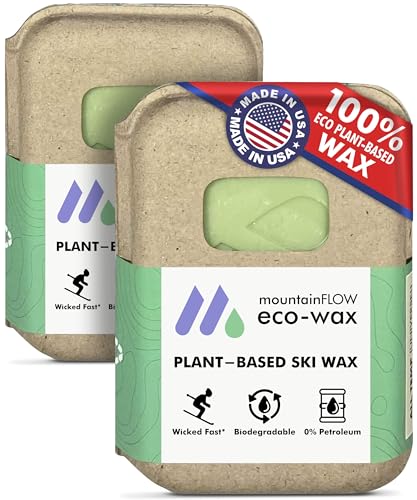 mountainFLOW Cire de ski/snowboard biodégradable à base de... en promo à 33,96€ (-71%) sur Amazon FR