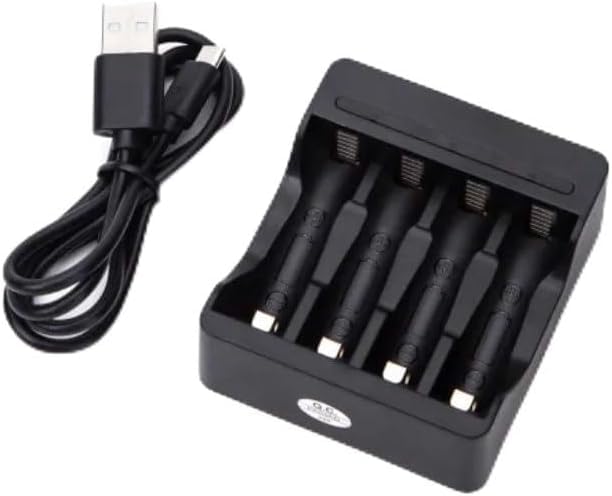 DIGOSTAR Cargador rápido de batería 18650, Pantalla LCD Que... - Home & Kitchen Amazon Spain à 8.43€