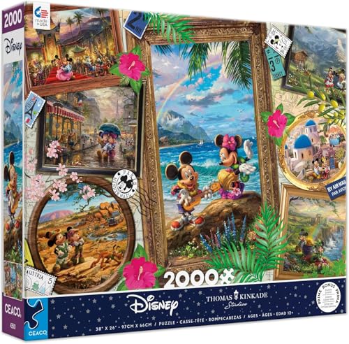 Ceaco Thomas Kinkade Disney - Collage de viaje - Puzzle de... - Jouets & Jeux Amazon Espagne à 41.30€