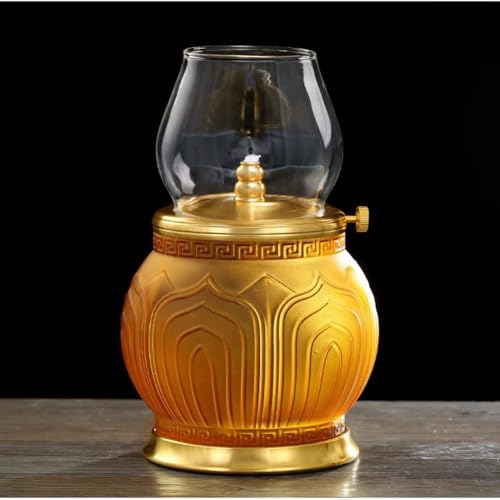 Lámpara de aceite de 15,5 cm, lámpara de mantequilla de... - Maison & Cuisine Amazon Espagne à 53.79€