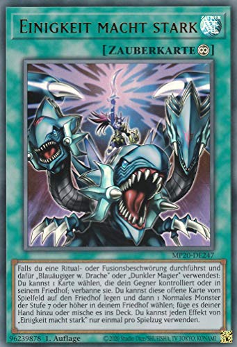 MP20-DE247 - Einigkeit Macht stark - Ultra Rare - Reprint... - Jeux Vidéo & Consoles en promo à 1.00€