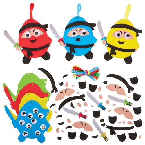Baker Ross FX975 Ninja Egg Mix and Match Decoration Kits... - Toys & Games Amazon UK à 6.46€