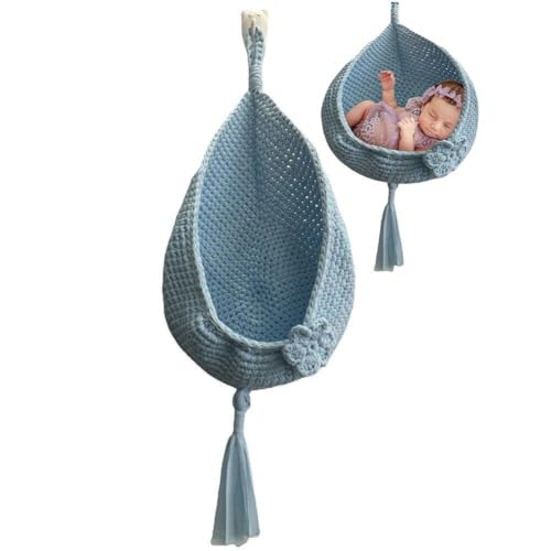 Luxylei Newborn Hammock Photography Prop Cotton Rope Woven... - Bébé & Puériculture Amazon Royaume-Uni à 4.99€