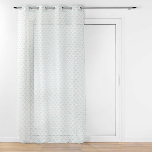 Douceur d'Intérieur, Voilage à Oeillets (140 x 240 cm)... - Auto & Moto Amazon France à 12.99€