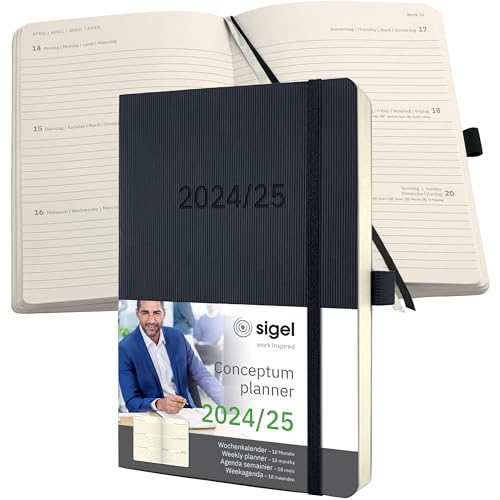 SIGEL C2506 Conceptum Agenda semanal 2024/2025, aprox. A5... - Deal du jour à 6.07€