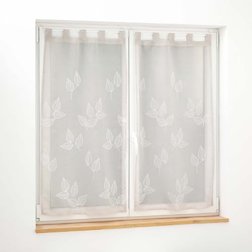 Douceur d'Intérieur, Paire de Voilages à Passants (2 x 60 x... - Auto & Moto Amazon France à 9.99€