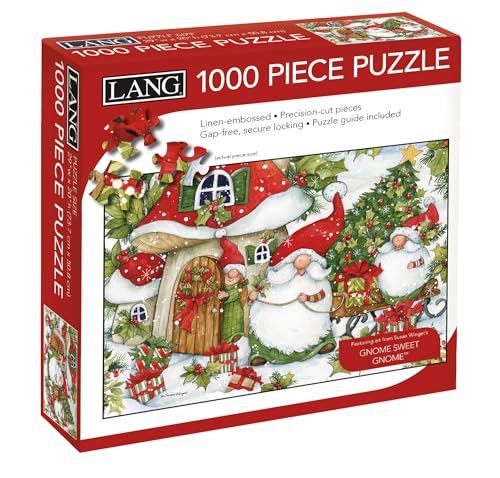 LANG Puzzles de gnomes de vacances – 1000 pièces (5038064) - Jouets & Jeux Amazon France à 27.41€