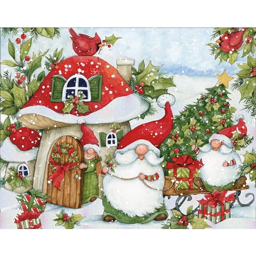 Lang Cartes de Noël en boîte Motif nain de Noël (1004910) en promo à 28,08€ (-78%) sur Amazon FR